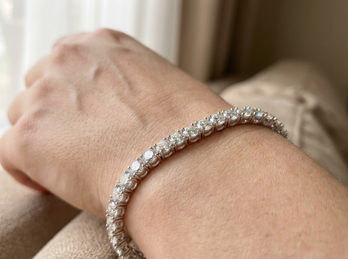 Classic Moissanite Tennis Bracelet