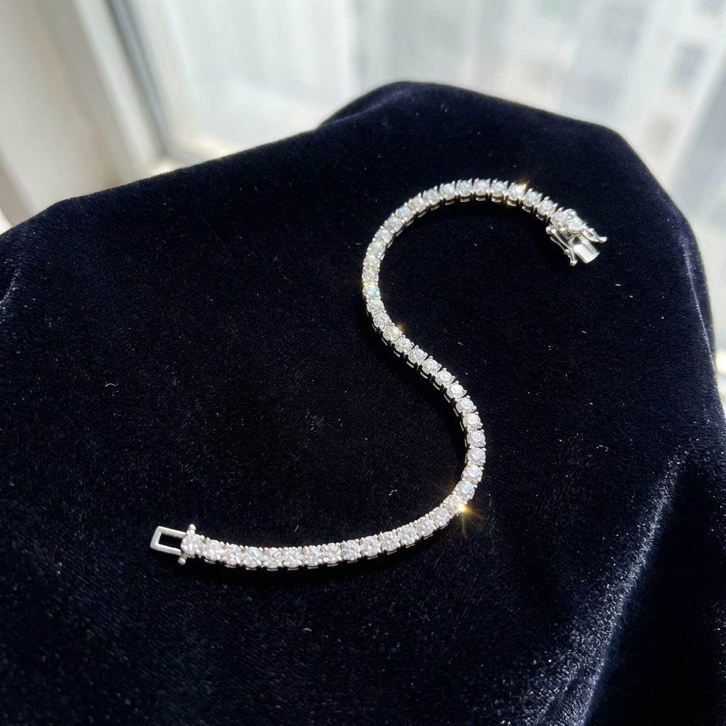 Classic Moissanite Tennis Bracelet