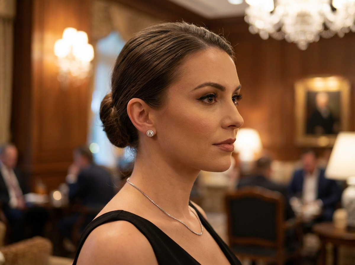 Moissanite Halo Stud Earrings
